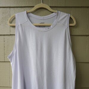 Patagonia Pale Lilac Sleeveless Sport Top Lightweight & Quick Dry GUC Size XL